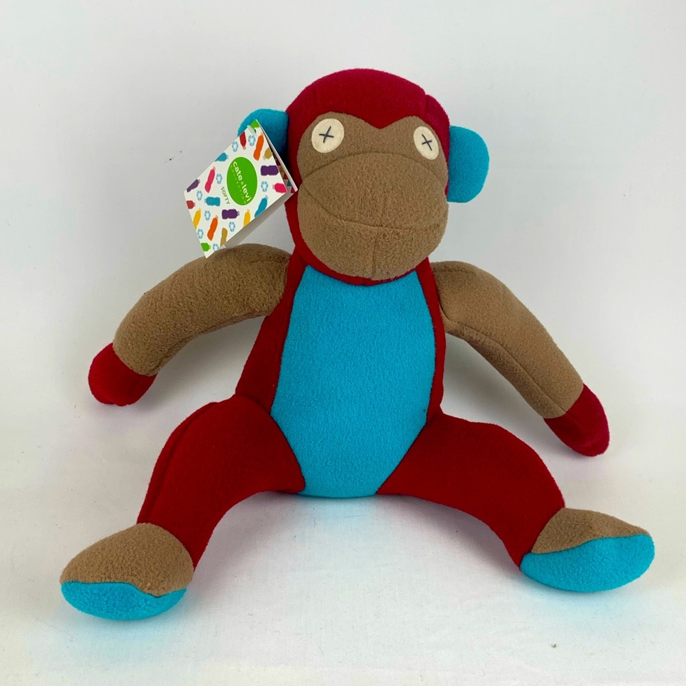 Cate and Levi Handcrafted Monkey Stuffed Animal
